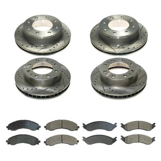 Callahan Brake Parts® - Drilled & Slotted Brake Kit