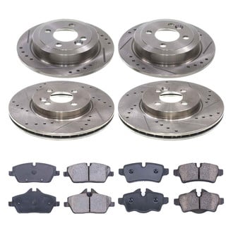 Callahan Brake Parts® - Drilled and Slotted Brake Kit
