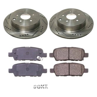 Callahan Brake Parts® - Drilled and Slotted Rear Brake Kit