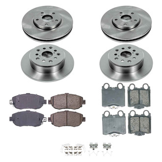 Callahan Brake Parts® - Plain Brake Kit