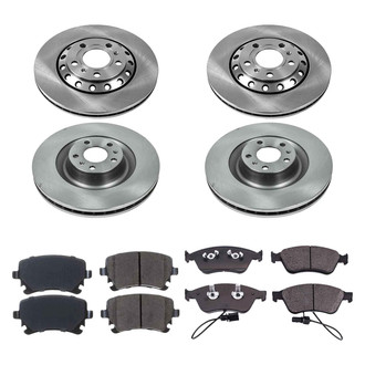 Callahan Brake Parts® - Plain Brake Kit
