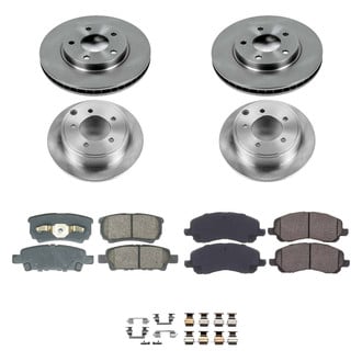 Callahan Brake Parts® - Plain Brake Kit