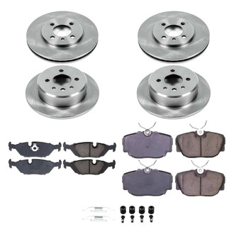 Callahan Brake Parts® - Plain Brake Kit