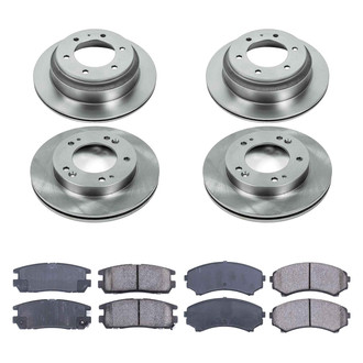 Callahan Brake Parts® - Plain Brake Kit