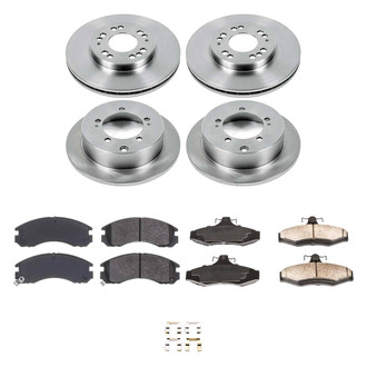 Callahan Brake Parts® - Plain Brake Kit