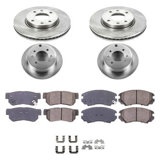 Callahan Brake Parts® - Plain Brake Kit