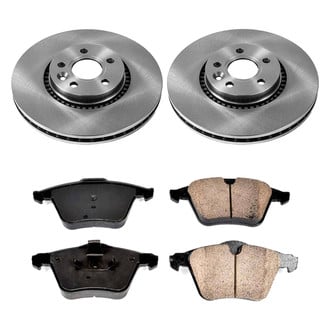 Callahan Brake Parts® - Plain Front Brake Kit