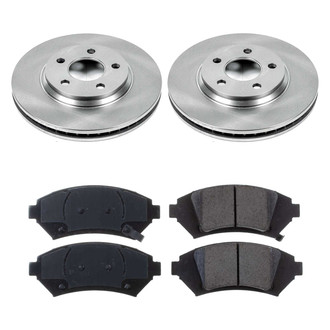 Callahan Brake Parts® - Plain Front Brake Kit