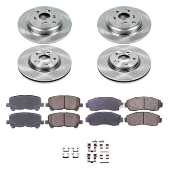 Callahan Brake Parts® - Plain Brake Kit