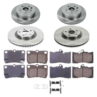 Callahan Brake Parts® - Plain Brake Kit