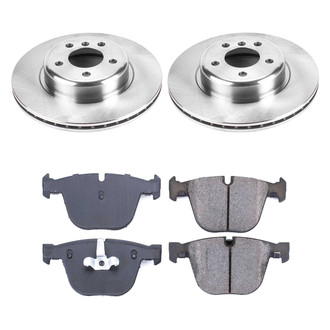 Callahan Brake Parts® - Plain Rear Brake Kit