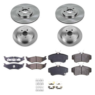 Callahan Brake Parts® - Plain Brake Kit