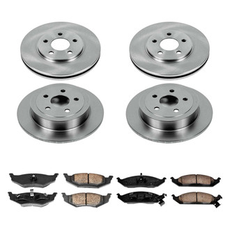 Callahan Brake Parts® - Plain Brake Kit
