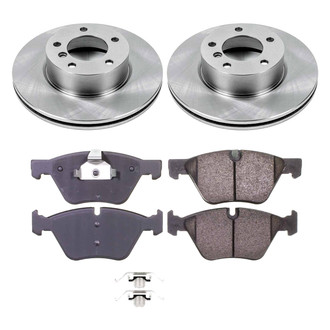 Callahan Brake Parts® - Plain Front Brake Kit