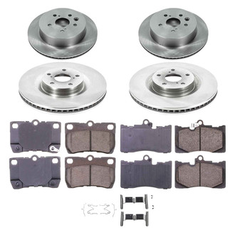 Callahan Brake Parts® - Plain Brake Kit
