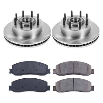 Callahan Brake Parts® - Plain Front Brake Kit