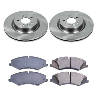 Callahan Brake Parts® - Plain Front Brake Kit