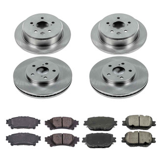 Callahan Brake Parts® - Plain Brake Kit