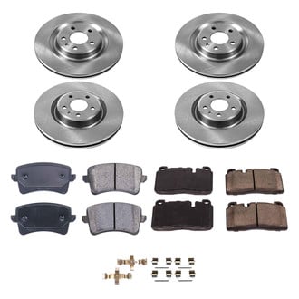 Callahan Brake Parts® - Plain Brake Kit