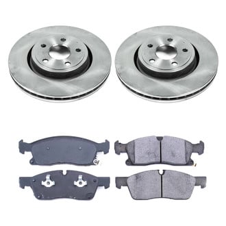 Callahan Brake Parts® - Plain Front Brake Kit