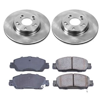 Callahan Brake Parts® - Plain Front Brake Kit