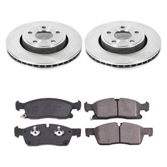 Callahan Brake Parts® - Plain Front Brake Kit