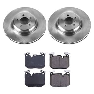 Callahan Brake Parts® - Plain Front Brake Kit
