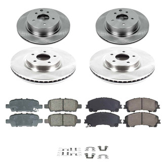 Callahan Brake Parts® - Plain Brake Kit