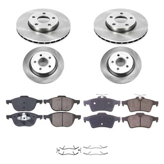Callahan Brake Parts® - Plain Brake Kit