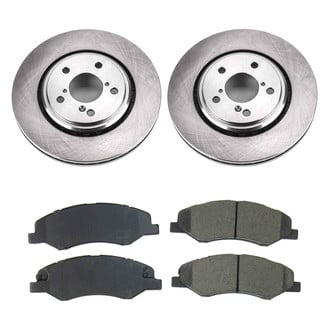 Callahan Brake Parts® - Plain Front Brake Kit