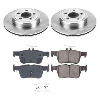 Callahan Brake Parts® - Plain Rear Brake Kit