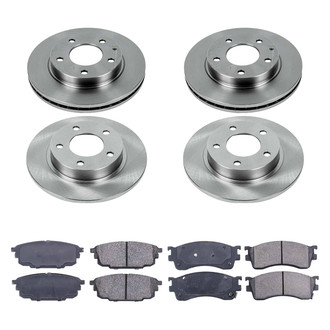 Callahan Brake Parts® - Plain Brake Kit