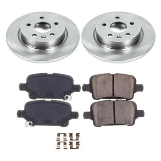 Callahan Brake Parts® - Plain Rear Brake Kit
