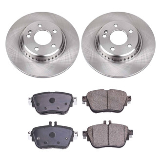 Callahan Brake Parts® - Plain Rear Brake Kit