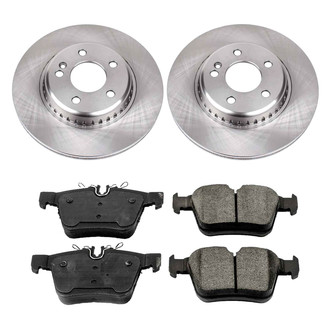 Callahan Brake Parts® - Plain Rear Brake Kit