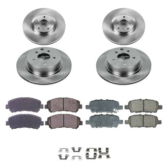 Callahan Brake Parts® - Plain Brake Kit