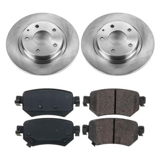 Callahan Brake Parts® CKO115082 - Plain Rear Brake Kit