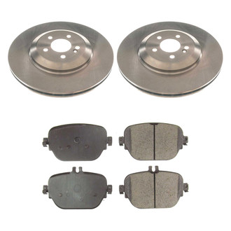 Callahan Brake Parts® - Plain Rear Brake Kit
