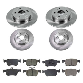 Callahan Brake Parts® - Plain Brake Kit