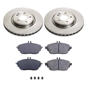 Callahan Brake Parts® - Plain Front Brake Kit