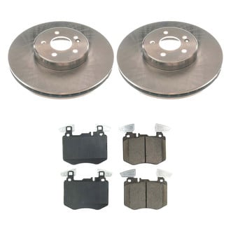 Callahan Brake Parts® - Plain Front Brake Kit