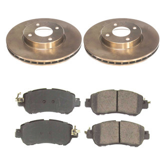 Callahan Brake Parts® - Plain Brake Kit