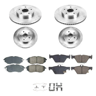 Callahan Brake Parts® - Plain Brake Kit