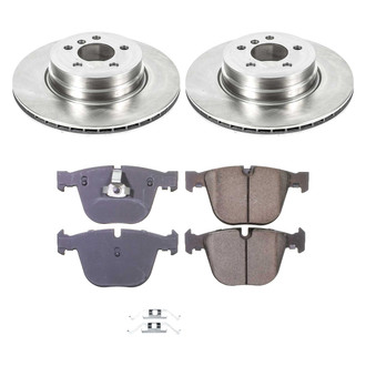 Callahan Brake Parts® - Plain Rear Brake Kit