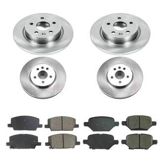 Callahan Brake Parts® - Plain Brake Kit