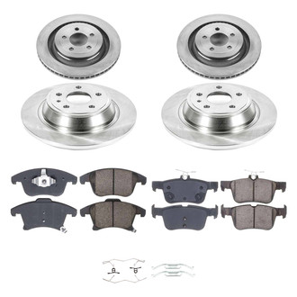 Callahan Brake Parts® - Plain Brake Kit