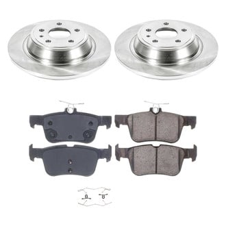 Callahan Brake Parts® - Plain Rear Brake Kit