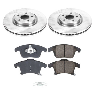 Callahan Brake Parts® - Plain Front Brake Kit