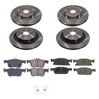 Callahan Brake Parts® - Plain Brake Kit