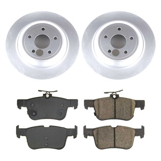 Callahan Brake Parts® - Plain Rear Brake Kit